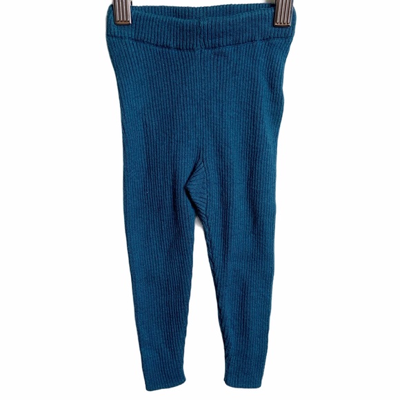 NWT! Coco Blanc Ribbed Leggings - Picture 1 of 4